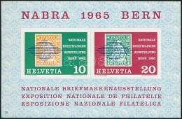 ** 1965 Nemzeti Bélyegkiállítás 20 Db Blokk Mi 20 1-20 Sorszámmal (Mi EUR 40,-) - Otros & Sin Clasificación