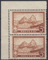 ** 1928 Mi 226 ívsarki Pár / Corner Pair - Otros & Sin Clasificación