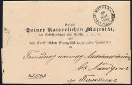 1901 Bélyeg Nélküli Cári Levél / Cover Without Stamp - Andere & Zonder Classificatie