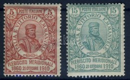 * 1910 Garibaldi Sor Mi 97-98 - Otros & Sin Clasificación