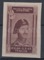 ** Lengyel Hadtest / Polish Corps 1946 Sassone 13A Szignált / Signed - Autres & Non Classés