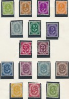 ** 1951 Posthorn Sor Mi 123-138 - Other & Unclassified