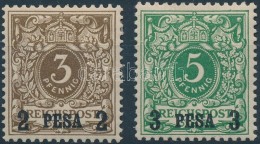 * Deutsch Ostafrika 1893 Mi 1-2 I - Otros & Sin Clasificación