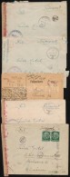 1942 - 1945 5 Db Tábori Posta Küldemény/ 5 Field Post Covers/card - Otros & Sin Clasificación