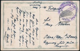 1918 Tábori Posta Képeslap / Field Postcard 'KAISERLICHE MARINE WARNEMÜNDE SEEFLUGZEUG... - Otros & Sin Clasificación