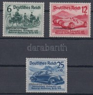 ** 1939 Nürburgring-Rennen Felülnyomással / With Overprint Mi 695-697 - Autres & Non Classés