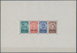 ** * 1933 Nothilfe Blokk (gumihiányok, A Kereten 4 Kis Falcnyom) / Mi 2 (gum Disturbance, 4 Hinge Remainders... - Autres & Non Classés