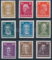 * 1926 Híres Németek Sor 9 értéke Mi 385, 390-397 - Otros & Sin Clasificación