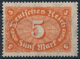 ** 1921 Mi 194 B Signed: Infla Berlin (kis Rozsda / Stain) - Otros & Sin Clasificación