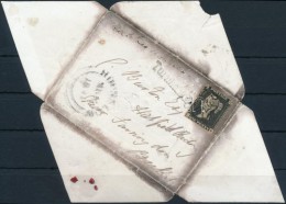 1841 Black Penny Levélen 'Turnham Green' - 'HOUNSLOW' - Hatfield - Sonstige & Ohne Zuordnung