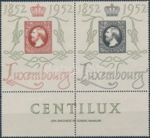 ** 1952 Nemzetközi Bélyegkiállítás; 100 éves A Luxemburg-i Bélyeg... - Autres & Non Classés