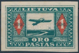 * 1921 Mi 106 Vágott /
Imperforate - Other & Unclassified