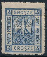 * Przedbórz 1917 Mi 2 A (betapadás / Gum Disturbance) - Autres & Non Classés