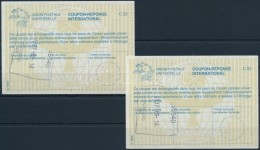 1997 2 Db Nemzetközi Válaszdíjszelvény /  2 International Reply Coupons - Otros & Sin Clasificación