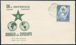 1953 Eszperantó Mi 730 FDC - Other & Unclassified