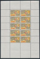 ** 1967 Európa Emigrációs Kiadás 10-es Kisív / Europe Exile Issue, Sheet Of 10 - Autres & Non Classés