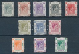 * 1938/1952 Forgalmi Bélyegek / Definitive Stamps Mi 140 III, 143 III-144 III, 146 III-147 III, 149 III, 151... - Otros & Sin Clasificación