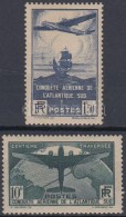 * 1936 Repülés Sor Mi 326-327 - Autres & Non Classés