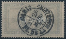 O 1869 Mi 32  (Mi EUR 1.000,-) (tÅ±hegynyi Elvékonyodás / Very Small Thin Paper) - Autres & Non Classés