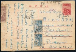 ~1955 Ajánlott Légi Képeslap Budapestre / Registered Airmail Postcard To Hungary - Autres & Non Classés