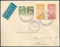 1938 Légi Levél Alkalmi Bélyegzéssel/ Airmail Cover With Special Cancellation - Autres & Non Classés