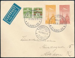 1938 Légi Levél Alkalmi Bélyegzéssel/ Airmail Cover With Special Cancellation - Other & Unclassified