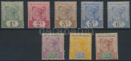 * Brit Honduras 1891/1895 Forgalmi Sor (10C Hiányzik) Mi 31-35 + 37-39 - Autres & Non Classés