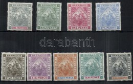 * 1897/1898 Forgalmi Sor / Definitive Set Mi 53x-61x - Autres & Non Classés