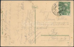1914 Képeslap Hajópostával Pécsre / Postcard With 'CATTARO-TRIEST' Sea Post To Hungary - Autres & Non Classés