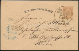 1892 2kr Helyi Díjjegyes LevelezÅ‘lap / Local PS-card 'WIEN' - Otros & Sin Clasificación