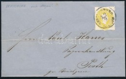 1861 2kr Levélen / On Cover 'REICHENBERG' - 'PESTH' - Other & Unclassified