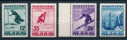 ** 1936 FIS VB, Innsbruck Sor Mi 623-626 - Autres & Non Classés