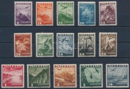 ** 1935 RepülÅ‘ Sor Mi 598-612 (Mi EUR 180,-) - Otros & Sin Clasificación