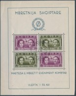 O 1938 I. Zogu Király Blokk Mi 2 - Autres & Non Classés
