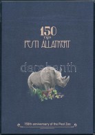 ** 2016 150 éves A Budapesti Állatkert Bélyegszett / Presentation Pack Including 3 Different... - Autres & Non Classés