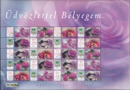 O 2008 Üdvözlettel Bélyegem IV. és Helló Bélyegem Teljes ívek (17.500)... - Other & Unclassified