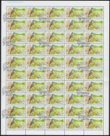 O 1999 Europa CEPT: Nemzeti Parkjaink Hajtott Teljes ívsor (50.000) / Mi 4549-4550 Folded Complete Sheets - Autres & Non Classés