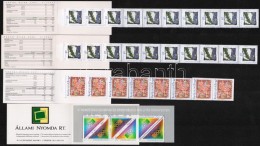 ** 1995-2001 4 Klf Bélyegfüzet (14.000) / 4 Different Stamp Booklet - Autres & Non Classés