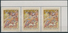 ** 1971 Képes Krónika 1Ft ívsarki Hármascsík, értékszám... - Other & Unclassified