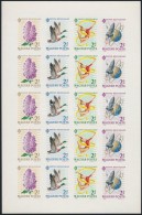 ** 1964 Bélyegnap (37.) Vágott Teljes ív (25.000) / Mi 2053-2056 Imperforate Sheet - Autres & Non Classés