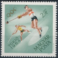 ** 1964 Olimpia (IV.) - Tokió 2Ft Az Olimpiai Karikák Részleges Hiányával / Mi... - Autres & Non Classés