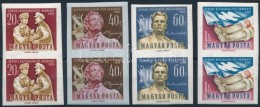 ** 1959 Szovjet Bélyegkiállítás Vágott Párok (10.000) / Mi 1629-1632... - Other & Unclassified