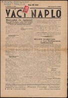 1949 Váci Napló Centenárium 8f Bérmentesítéssel  / Mi 1000 On Newspaper... - Otros & Sin Clasificación