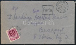 1947 Portós Levél Budapestre / Cover To Budapest With Postage Due - Autres & Non Classés