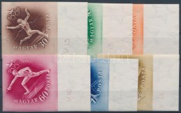 ** 1952 Olimpia (I.) - Helsinki ívszéli Vágott Sor (16.000) / Mi 1247-1252 Imperforate Margin... - Autres & Non Classés