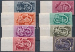 ** 1950 Ötéves Terv (I.) Vágott ívszéli Sor (90.000) / Mi 1069-1082 Imperforate... - Autres & Non Classés