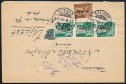 1946 (8. Díjszabás) Levél 4 Bélyeggel Bérmentesítve / Cover With 4 Stamps... - Other & Unclassified