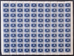 ** 1945 Szakszervezet Teljes ívsor (1.000.000) / Mi 844-851 Complete Sheets Of 100 - Otros & Sin Clasificación