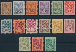 ** Nagyvárad II. 1945 15 Klf Bélyeg (12.500) / 15 Different Stamps. Signed: Bodor - Autres & Non Classés