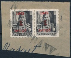 Nagyvárad 1945 1P/18f  Pár / Pair 'NAGYBÁNYA' Signed: Bodor - Otros & Sin Clasificación